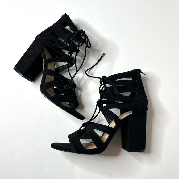 Madden Girl Shoes - Madden Girl | Strappy Lace Up Block Heel